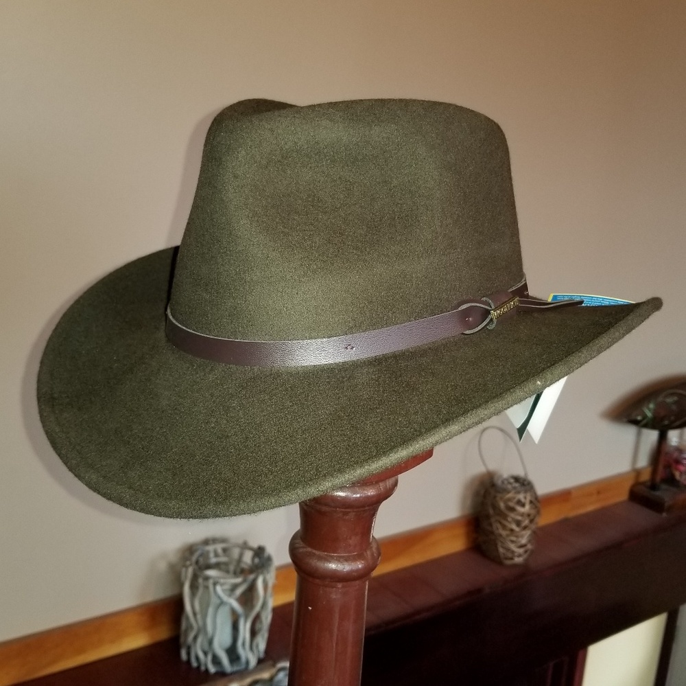 Woolrich Crushable Wool Felt Outback Hat